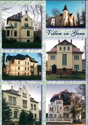 Gera 6 Villlen, Villa Peitzsch, Röhler, Nolle, Hoß, Dix und Stahl 1994
