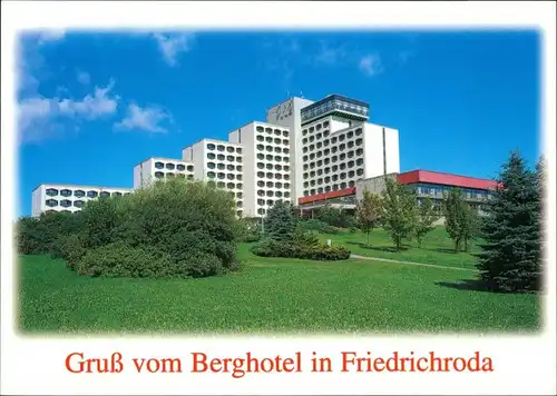 Finsterbergen-Friedrichroda Thüringen   Deutschlands, Berghotel, Hotel 1999