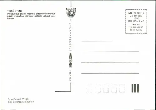 Tissa (Tyssa) Tisá Tiské stěny/Bergsteigen auf Tyssaer Wände 1989