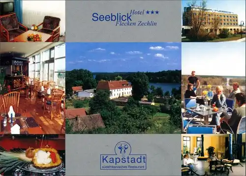 Flecken Zechlin Seeblick Hotel mit "Kapstadt - südafrikanisches Restaurant" 2002