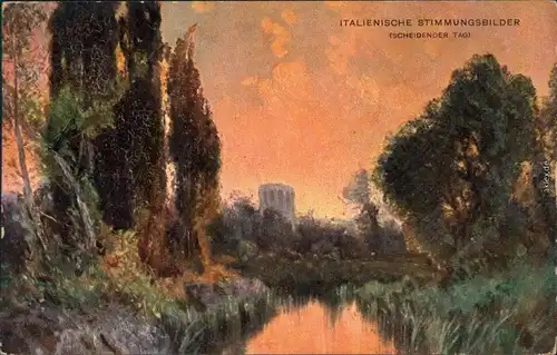 Ansichtskarte  Italienische Stimmungsbilder: Natur 1905