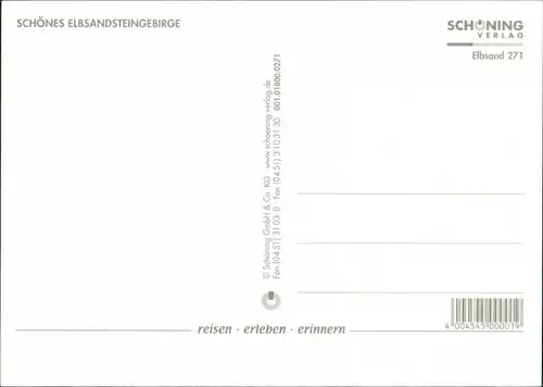 Rathen Elbsandsteingebirge, Sachsen Mehrbild-Karte ungelaufen 2000