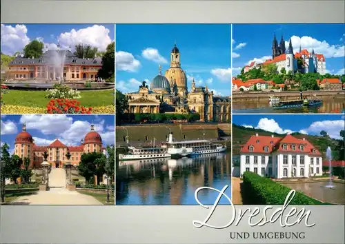 Dresden Stadtteilansichten und Burgen Schlösser der Umgebung 1999