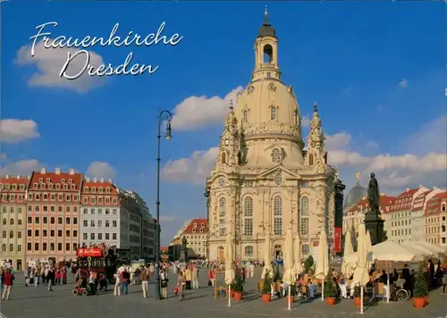 Innere Altstadt-Dresden Frauenkirche, Restaurant mit Außenterrasse 2007