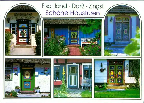 Zingst "Schöne Haustüren", Häuser Fischland-Zingst-Darss 2011