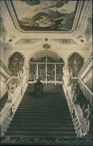 Ansichtskarte Bad Tölz Heilige Stiege (Treppenhaus) Calvarienberg 1913