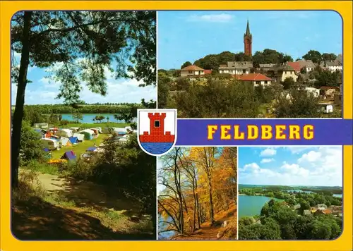 Feldberg-Feldberger Seenlandschaft Haussee Luzin, Ort, Campingplatz 1995