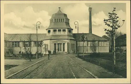 Ansichtskarte Leipzig Buchmesse - Papierindustrie 1914