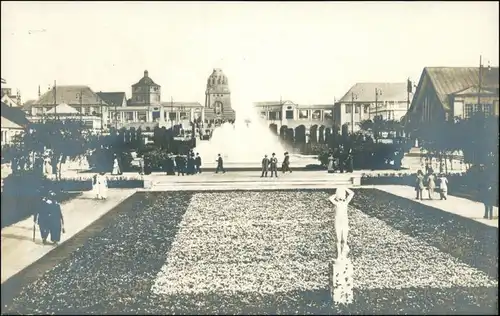 Ansichtskarte Leipzig Buchmesse - Haupteingang Völkerschlachtdenkmal 1914