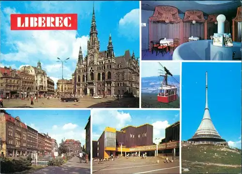 Reichenberg Liberec  ospodářské a kulturní středis- ko Severočeského kraje 1985
