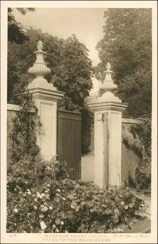Postcard London Gates to the Wilderness 1927