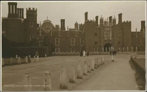 Postcard London West Front Building 1926