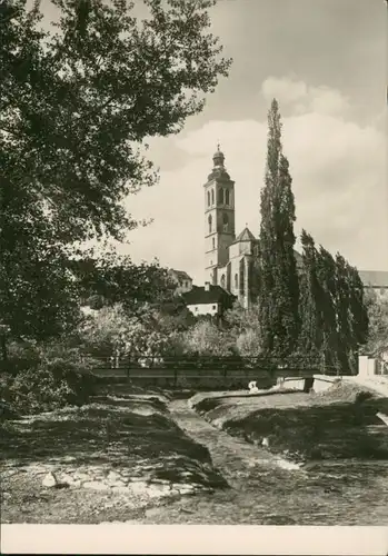 Postcard Kuttenberg Kutná Hora chrám sv. Jakuba/St.-Jakobs-Kirche 1970