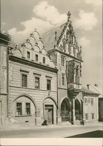 Postcard Kuttenberg Kutná Hora Kamenný dům 1964