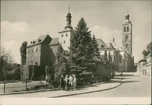 Postcard Kuttenberg Kutná Hora Vlašský dvůr 1964