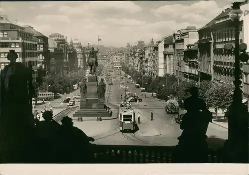 Prag Praha Václavské náměstí/Wenzelplatz  Bus 1976