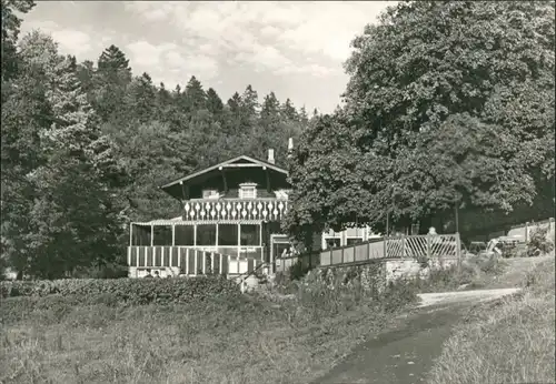 Ansichtskarte Wernigerode Waldgasthaus HOG HO-Gaststätte Christianental 1983