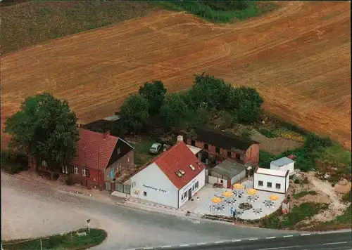 Groß-Ziethen-Schönefeld Parkberg-Café vom Flugzeug aus, Luftaufnahme 1993