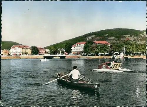 CPA Gerdsee Gérardmer Le lac et l'Esplanade 1960