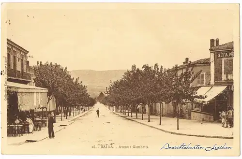 Saida ‏سعيدة Avenue Gambetta 1922 