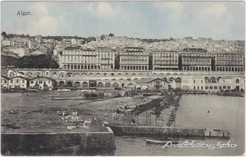 Postcard Algier دزاير Blick auf die Stadt 1911