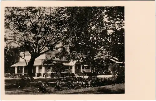 Postcard Pattukkottai Partie am Missionshaus 1930 