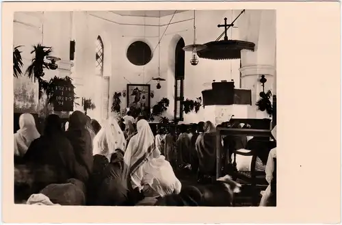 Mayavaram Mayiladuthurai மயிலாடுதுறை Mayuram Gottesdienst in der Kirche 1930 