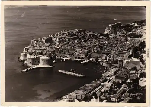 Ansichtskarte Ragusa Dubrovnik Blick auf die Stadt 1930 