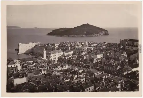 Foto Ansichtskarte Ragusa Dubrovnik Totalansicht 1932