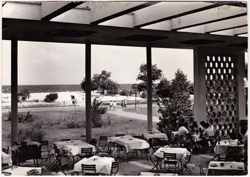 Nessebar Несебър Das Kasino Foto Ansichtskarte Bulgaria1961