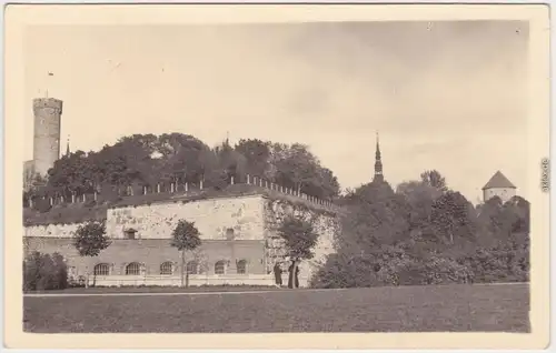Reval Tallinn (Ревель) Burgwall -Altstadt Fotokarte Eesti Estonia 1929