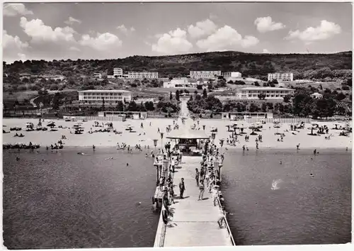 Warna Варна Gesamtansicht von Goldenen Sande 1960 