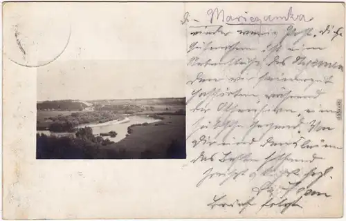  Feldpost Foto Fluß 1916