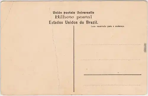 Vitória Praca de Palacio  Postcard Brasilien Brasil Bresil 1914