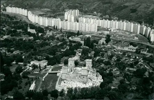 Diósgyőr-Miskolc   (Miškovec/Miszkolc) Luftaufnahme   Wohnhaus-Siedlung 1960