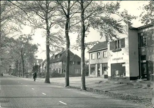 Heelsum Heelsum Voorheen Utrechtseweg/Strassen Partie mit Radfahrer 1975