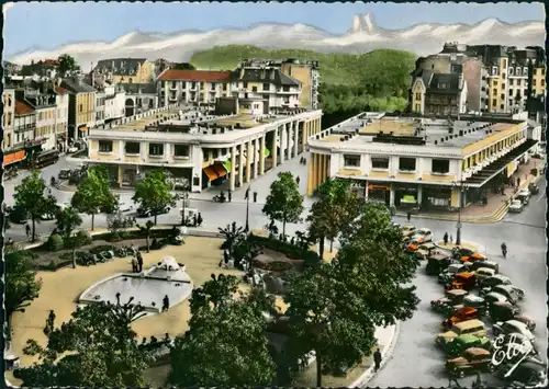 Pau (Pyrénées-Atlantiques) Clémenceau et Palais des Pyrénées Geschäften 1960