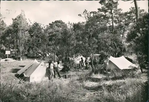 Saint-Trojan-les-Bains Campeurs/Campingplatz, Camper, Camping 1951