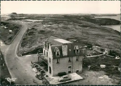 Pointe Du Grouin Vue aérienne Hotel de la Pointe/Luftaufnahme 1967