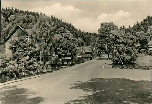 Ansichtskarte Wendefurth-Thale (Harz) Strassen Partie 1965