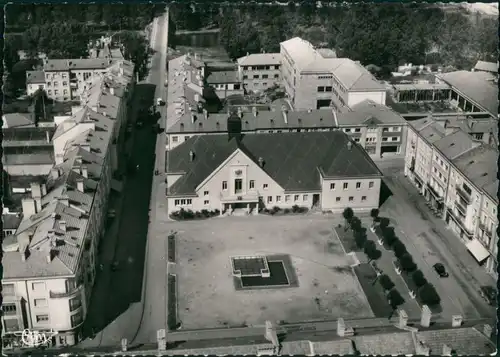 Charmes Vue aérienne de L'Hôtel de Ville et la Place/Luftaufnahme  1960