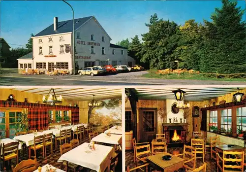 Postkaart Werbomont HOTEL-RESTAURANT-ARDENNAIS 1969