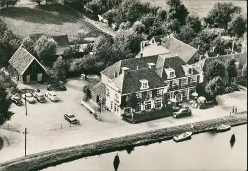Postkaart Vreeland Vreeland HOTEL DE NEDERLANDEN/Luftaufnahme 1950