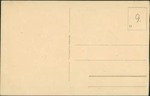 Ansichtskarte St. Goarshausen Burg Katz vom Fluss Rhein aus gesehen 1920