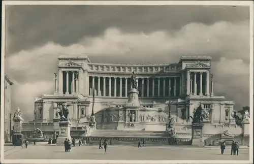 Cartoline Rom Roma Monumento a Vittorio Emanuele 1925