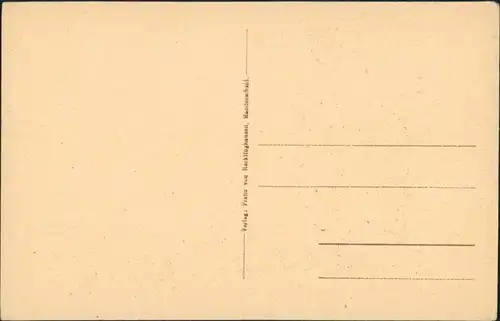 Ansichtskarte Manderscheid Partie am Burgweiher 1920