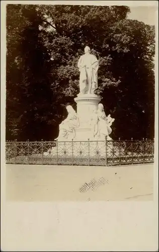 Ansichtskarte Frankfurt am Main Privatfoto AK - Denkmal 1920 Privatfoto