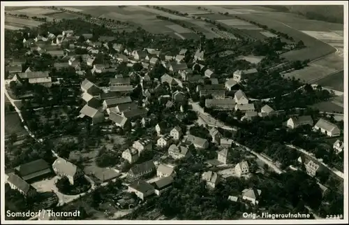 Ansichtskarte Somsdorf-Freital Luftbild 1932