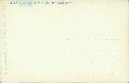 Ansichtskarte Hallstatt Fotokarte: Fronleichnamprozession 1925