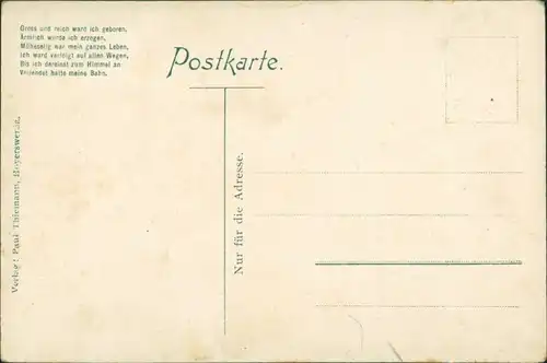 Ansichtskarte Hoyerswerda Wojerecy Am Grabe des F.A. v. Sachsen 1909